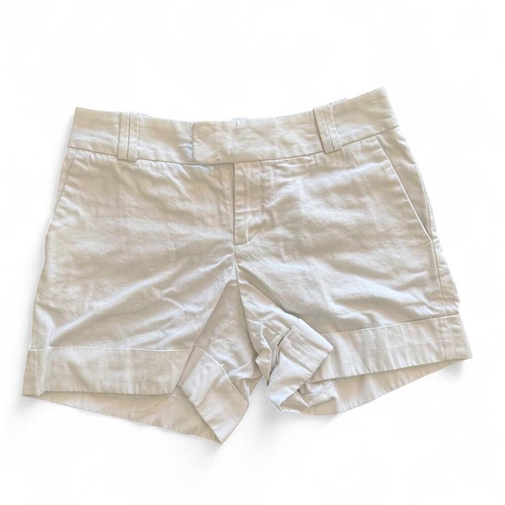 Banana republic white shorts size